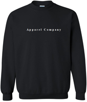 Apparel Company Signature Embroidered Logo Sweatshirt Black (Pre Order)