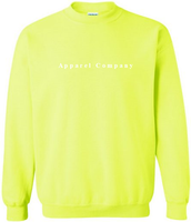 Apparel Company Signature Embroidered Logo Sweatshirt Lime (Pre Order)