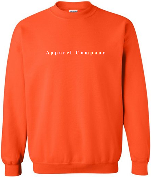 Apparel Company Signature Embroidered Logo Sweatshirt Orange (Pre Order)