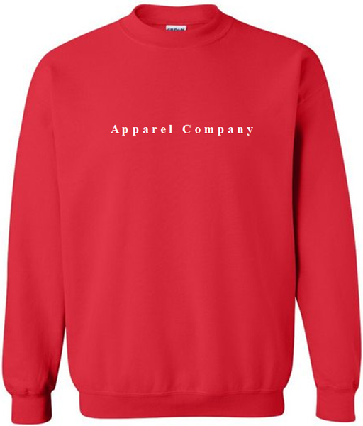 Apparel Company Signature Embroidered Logo Sweatshirt Red (Pre Order)