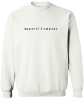 Apparel Company Signature Embroidered Logo Sweatshirt White (Pre Order)