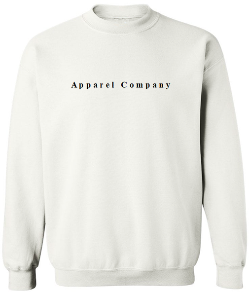 Apparel Company Signature Embroidered Logo Sweatshirt White (Pre Order)