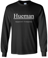 Black and White Signature Logo Longsleeve Tee